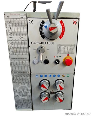 万能车床 TORNADO 400 × 1000 Metal Technics Polska TOKARKA UNIWERSALNA TORNADO 400×1000