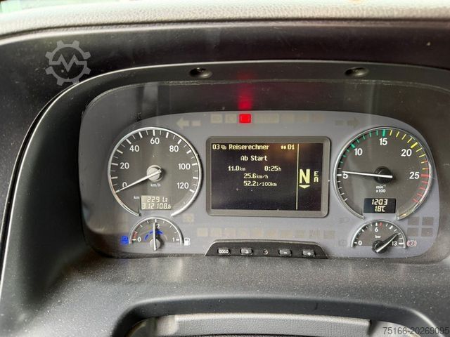 Ψυγείο φορτηγό MERCEDES-BENZ ACTROS 2541 L Kühlkoffer 7,6m LBW.*FRIGOBLOCK