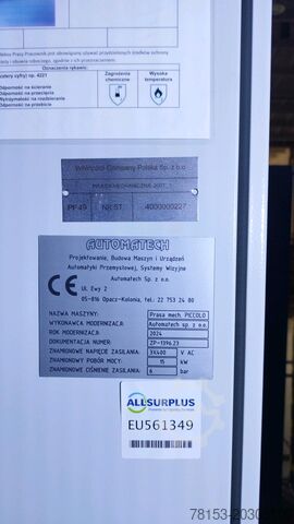 Ekscentriskā prese BALCONI MTRS.L
