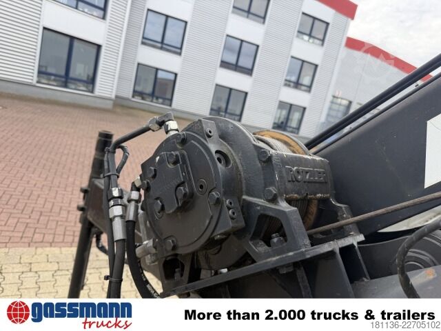 Pritschenwagen Mercedes-Benz Atego 822 L 4x2 mit Heckkran MKG HLK76-a2,