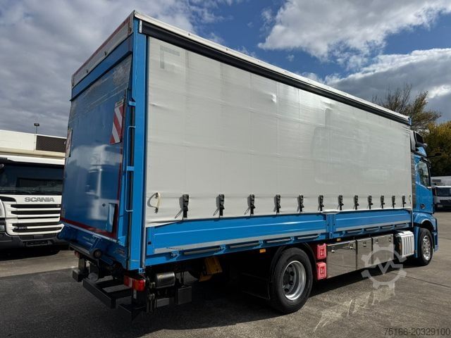 Autocarro con cassone fisso MERCEDES-BENZ ACTROS 1833 L Pritsche/Plane 7,30 m LBW 2.000 kg