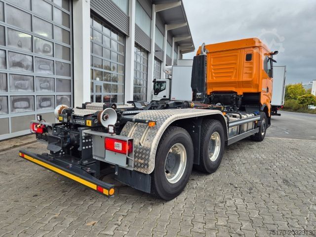 Rúllupalli vörubíll IVECO AS300X58Z/P HR ON+ 6x4 Meiller RS21.60 Funk AHK