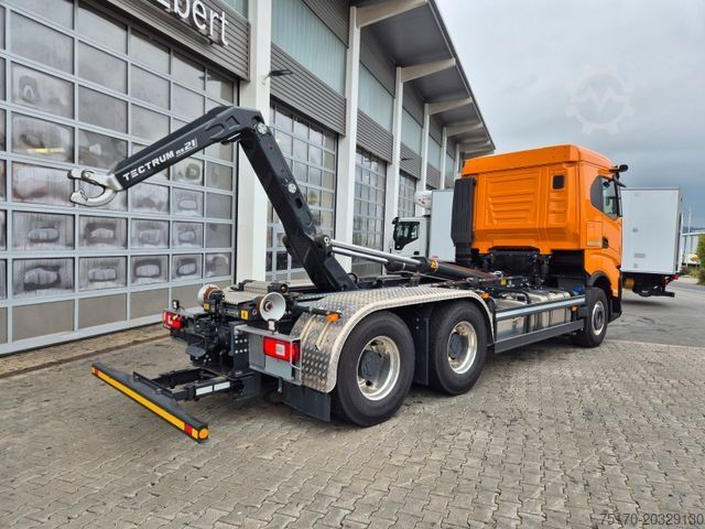 Rúllupalli vörubíll IVECO AS300X58Z/P HR ON+ 6x4 Meiller RS21.60 Funk AHK
