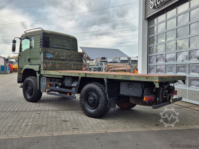 کامیون مسطح MAN TGA 18.360 4x4 BB Pritsche Single Bereifung