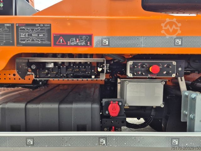 Vörubíll með veltiborni IVECO AS280X58Y/ PS ON Hiab FTR18 Funk AHK Bett Cam