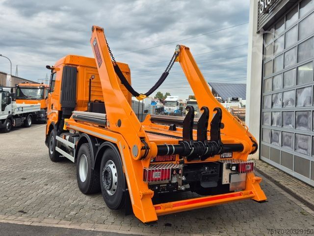 Vörubíll með veltiborni IVECO AS280X58Y/ PS ON Hiab FTR18 Funk AHK Bett Cam