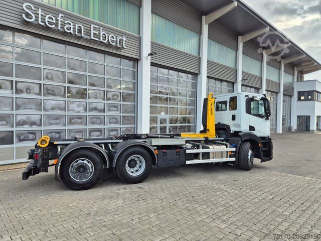 Камион с кука за контейнери IVECO AD280X46Y/PS ON Palfinger PH T 20 SLD5 Intarder