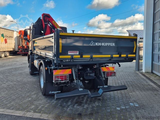 Тристранен самосвал IVECO AD200X46/P HR OFF Palfinger PK 12.501 Funk AHK