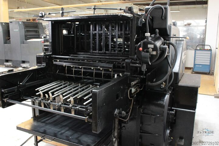 レタープレスシリンダーダイカッター（活版シリンダー型抜き機） Heidelberg SBB