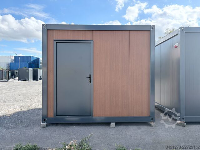 Bostadscontainer Villex Modernes Gartenbüro in Holzoptik