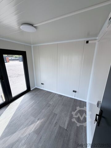 Bostadscontainer Villex Modernes Gartenbüro in Holzoptik