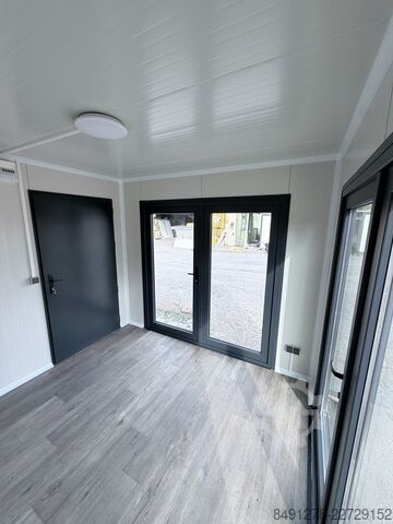 Bostadscontainer Villex Modernes Gartenbüro in Holzoptik