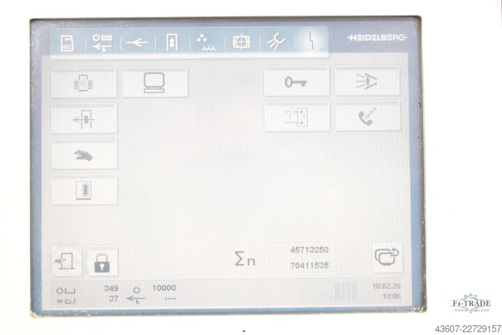 2-красочная листовая офсетная машина Heidelberg SM 52-2+
