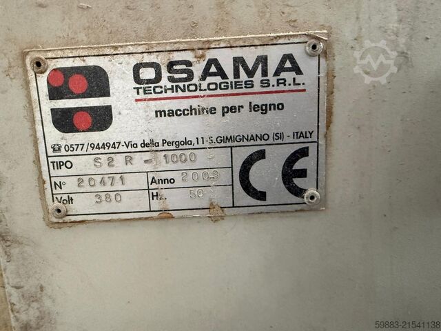 Lijmverdeelmachine OSAMA S2R-1000