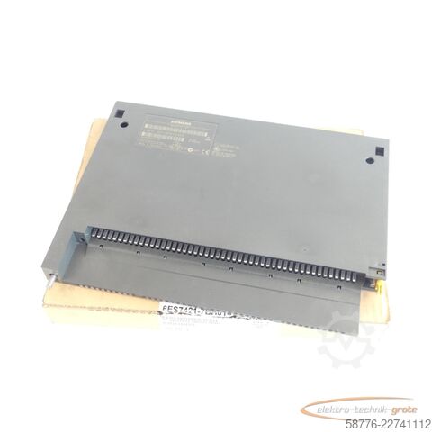 Bileşen Siemens 6ES7421-7BH01-0AB0 Digitaleingabe Version 1 SN SVPS5341710