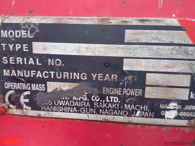 Mini bager Takeuchi TB290