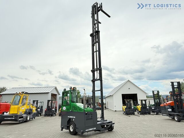 4-Wege-Gabelstapler Combilift C4000 / GAS / 9300MM / FREE-LIFT / CABIN