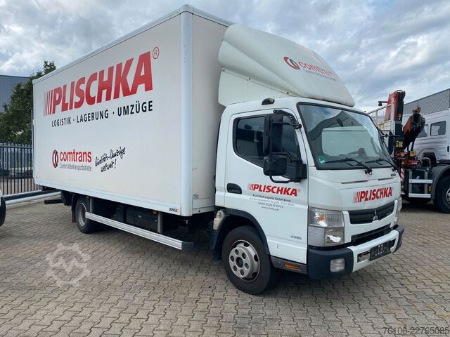 وان جعبه‌ای FUSO Canter 7C15 Koffer mit Ladebordwand