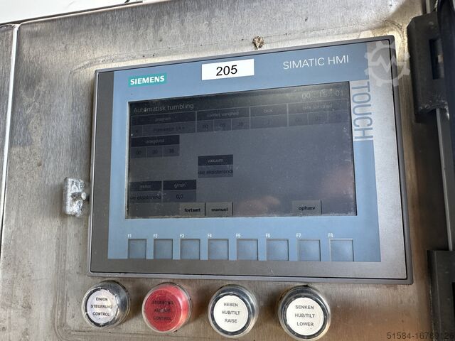 Bombo de vacío Henneken MVT250