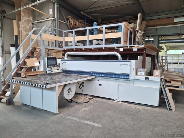 Liegende Plattensäge SCM Gabbiani P 80