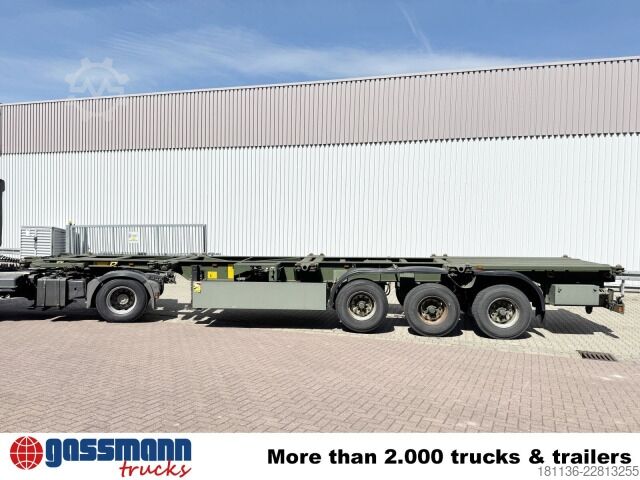 Semirremolque con caja intercambiable Doll U-74.0 3-Achs Containerchassis, 2x20/20/30/40ft,