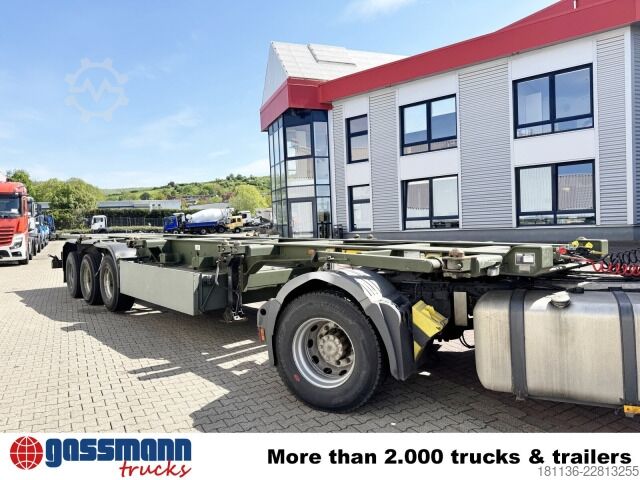 Semirremolque con caja intercambiable Doll U-74.0 3-Achs Containerchassis, 2x20/20/30/40ft,