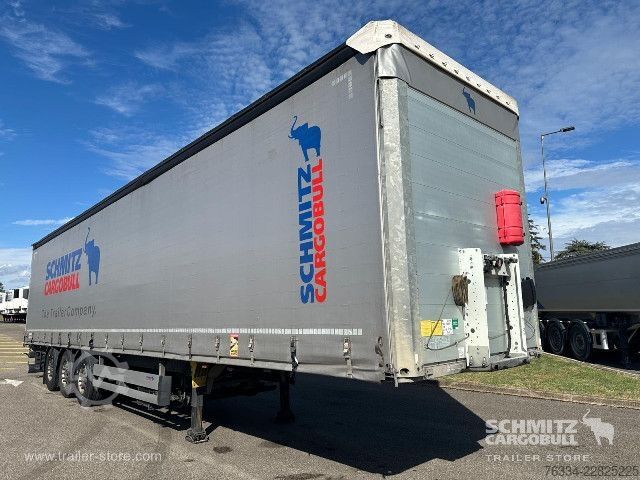 Atvira puspriekabė su tentu Schmitz Cargobull Semitrailer Curtainsider Standard