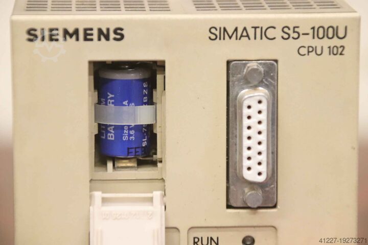 Zentralbaugruppe Siemens 6ES5 102-8MA02 Simatic S5-100U 6ES5 275-OLA15