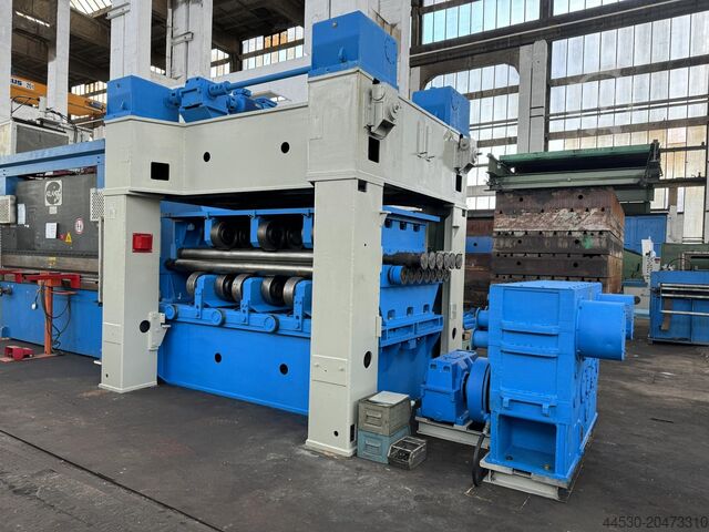Sheet metal straightening system WMW GOTHA UBR 10 x 2000 /1-16