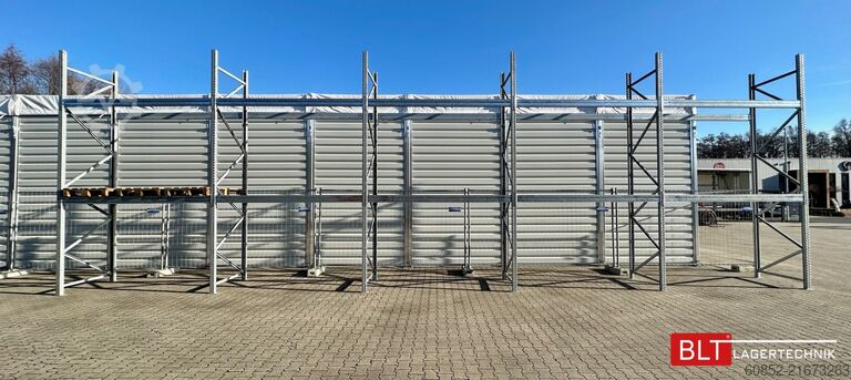 Palettenregal 16,8 lfm Palettenregale für Außenbereich H: 4,5m , 3000 kg Fachlast , FVZ