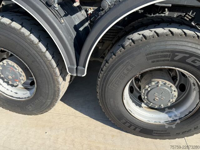 Camión portacontenedores de gancho DAF CF85.460 Abrollkipper MEILLER 8x4 40Ton