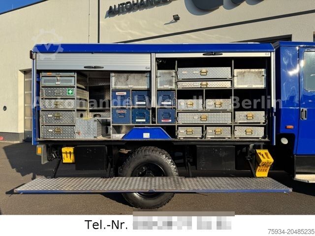 Të tjerët MERCEDES-BENZ SK 1224 AF 4x4 kurze Doka/Winde Radstand 4m top