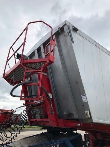 Kipper Auflieger KEMPF Alukastenmulde, SKM 35/3 AK, 43 cbm