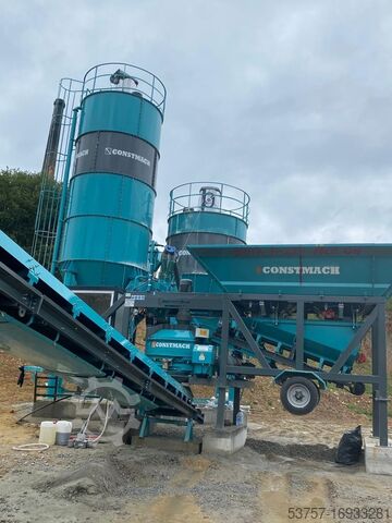 Pabrik pencampuran beton bergerak 30m3 mini mobile concrete batching plant 30m3 mini mobile concrete batching plant