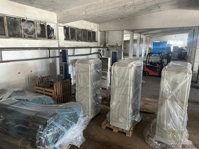 Montimi serial i 3 njësive të kompletit të fryrësit MVR Piller VAPOUR RADİAL FAN