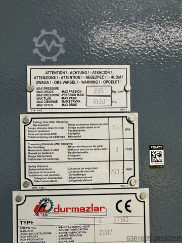 Kantpers DURMA E37160 Durma 