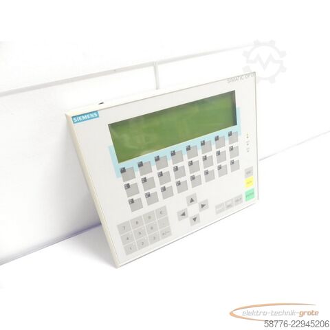 Composant Siemens 6AV3617-1JC30-0AX1 OP17-DP12 SNCN2603591 generalüberh.+ 3 Mon. Gewährl.