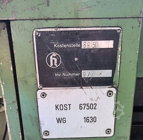 VDF torna 4000/700 mm VDF HEIDENREICH & HARBECK V 630