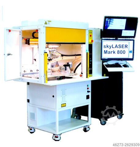 SkyLASER MARK lasermarkør / printer PFEIFER technology IPG Faser Laser skyLASER MARK Laser Print