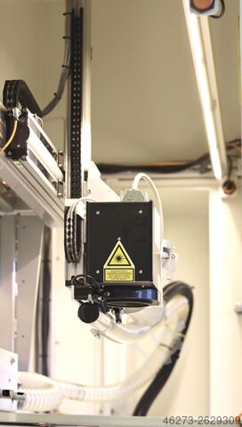 SkyLASER MARK lasermarkør / printer PFEIFER technology IPG Faser Laser skyLASER MARK Laser Print