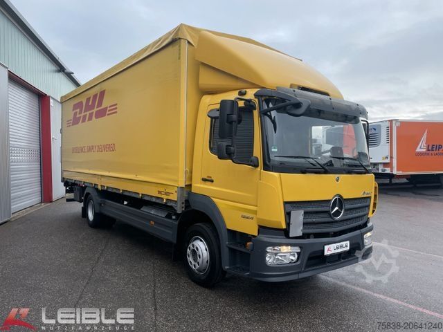 Plattewagen met zeil MERCEDES-BENZ Atego 1224*Sörensen LBW*Standheizung*Klima*