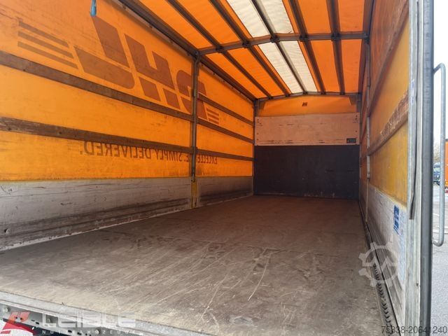 Plattewagen met zeil MERCEDES-BENZ Atego 1224*Sörensen LBW*Standheizung*Klima*