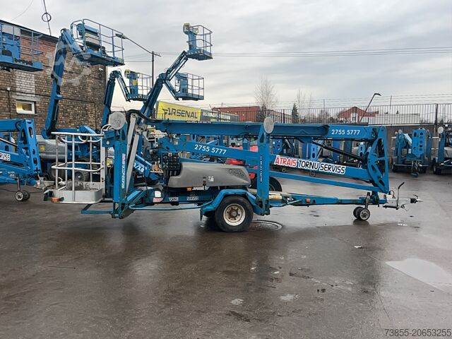 Trailer-Mounted Boom Lift Genie TZ-50 DC w/ Drive 17.09 m