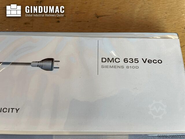 VERTIKALES BEARBEITUNGSZENTRUM DMG DMC 635 V eco