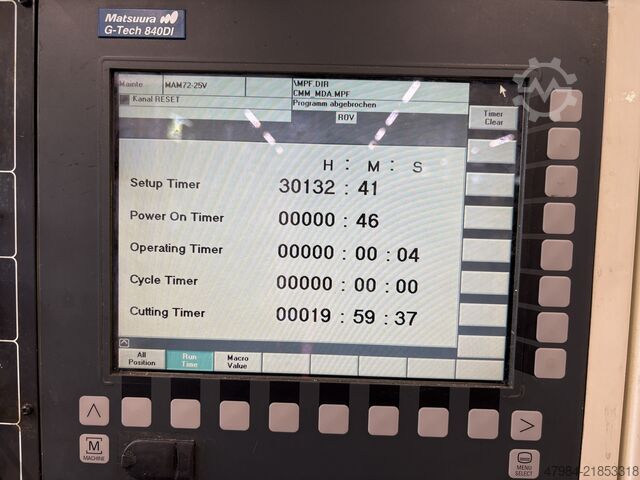  MATSUURA MAN 72-25 V