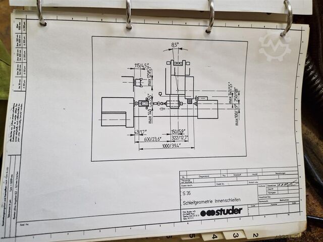 Universal slibemaskine STUDER S 35