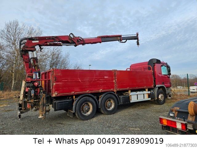 Camion cu platformă Mercedes-Benz 2644 6x4 BL Kran Funk Retarder