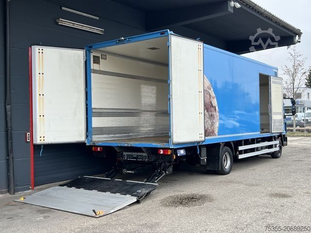 Camión caja IVECO EC ML120EL21 CNG Erdgas Klima7,2m Koff LBW+Tür