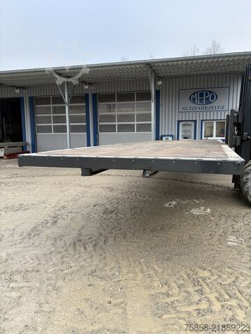 Intercambiar cuerpo abierto Krone 7,82m BDF Baustoff Zurringe Kranbar