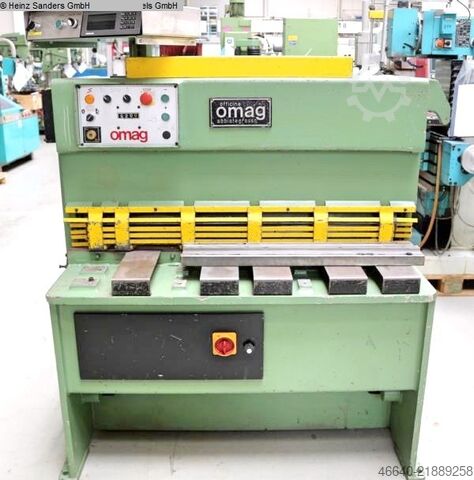 Guillotineskärare - hydraulisk OMAG CEL 104